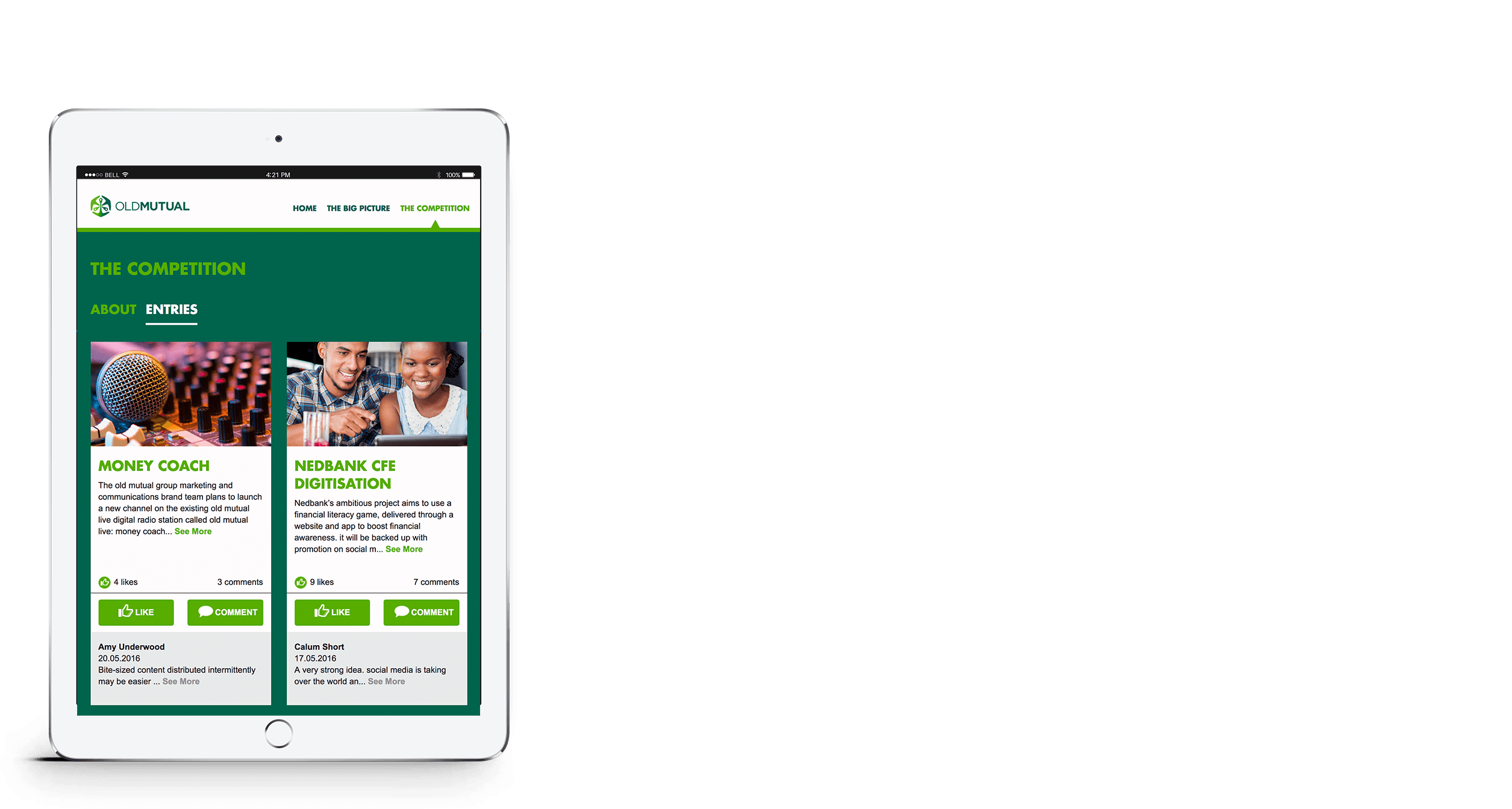 Old Mutual Group Tablet