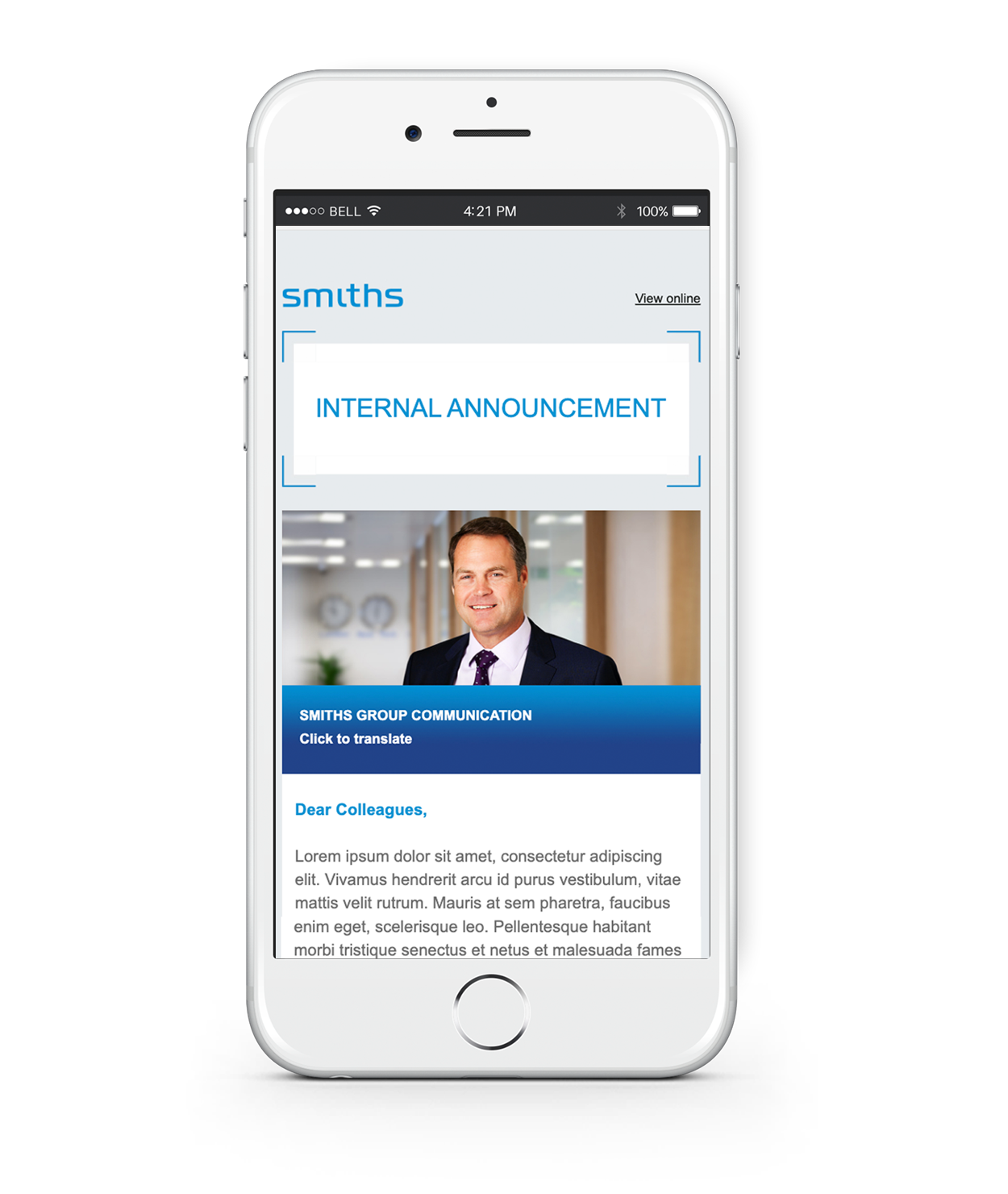 Smiths Group PLC Mobile