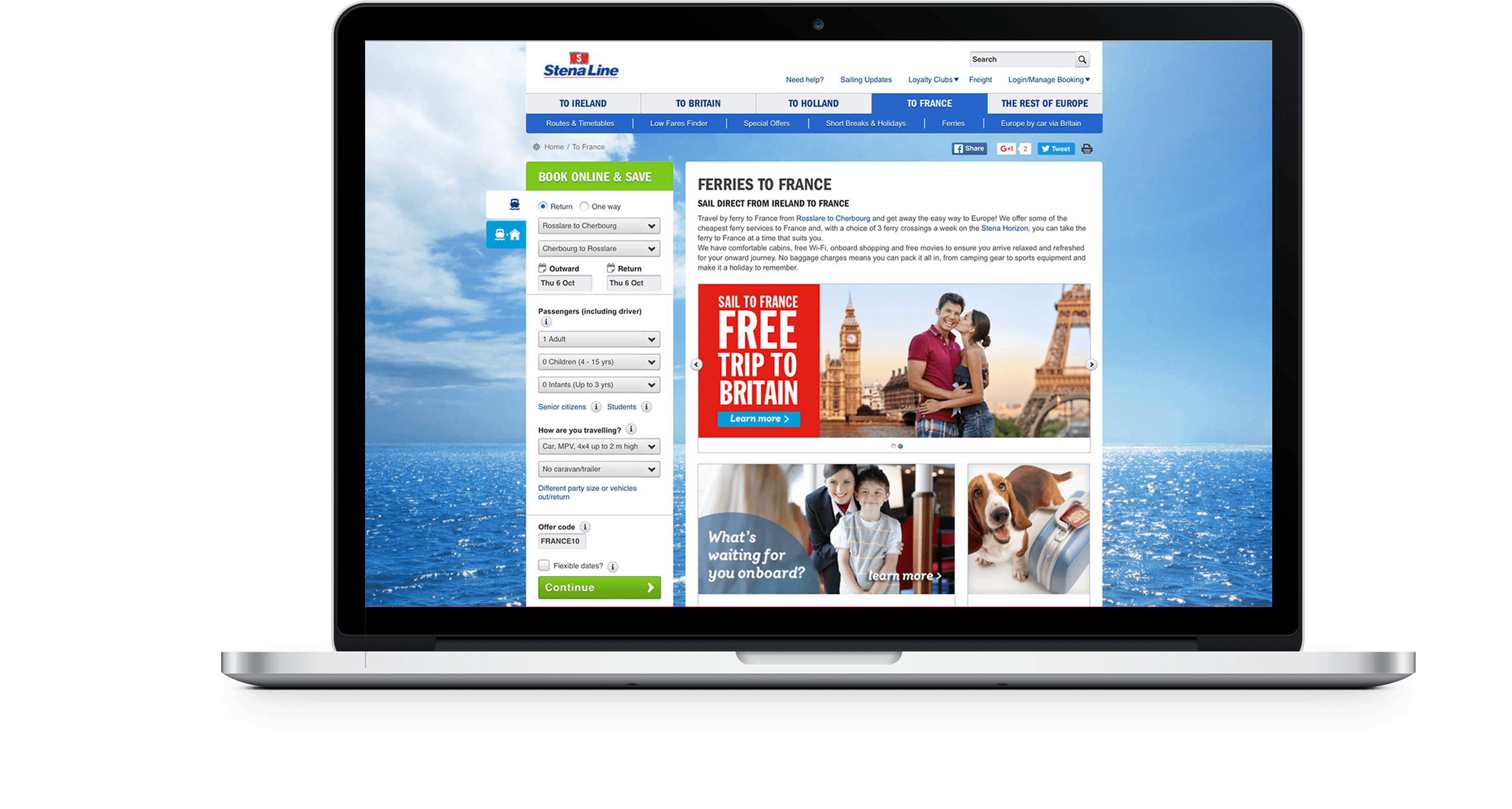 Stena Line Desktop