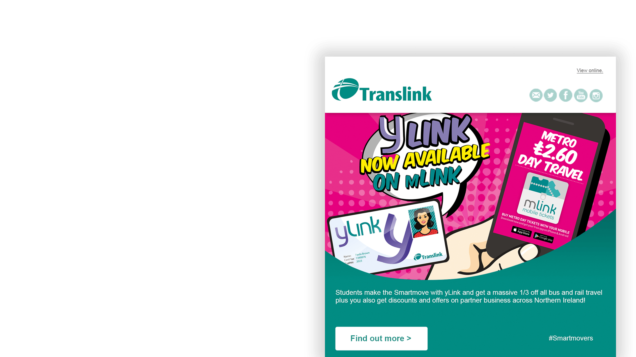 Translink Responsive email 2