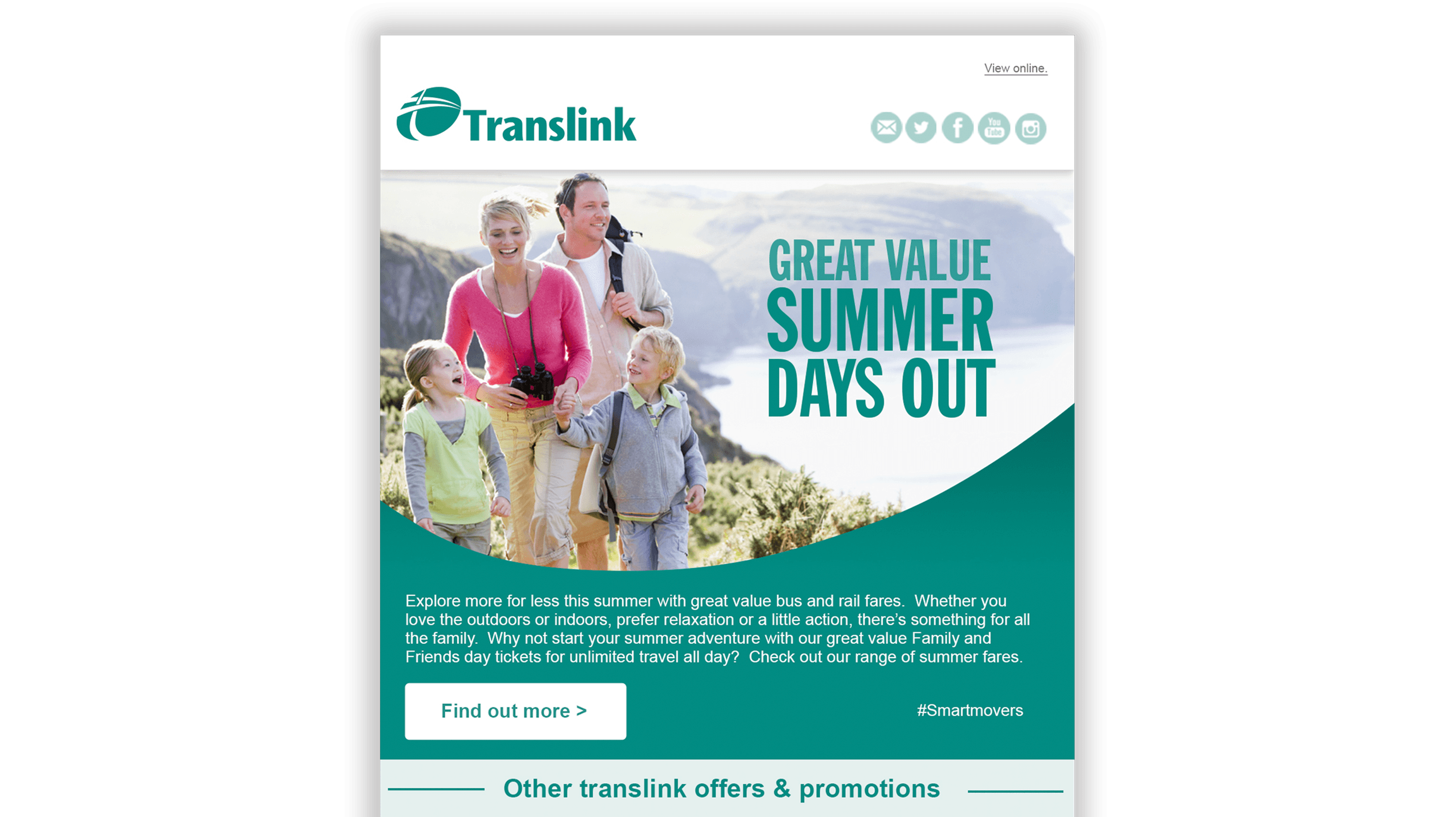 Translink Responsive email 3