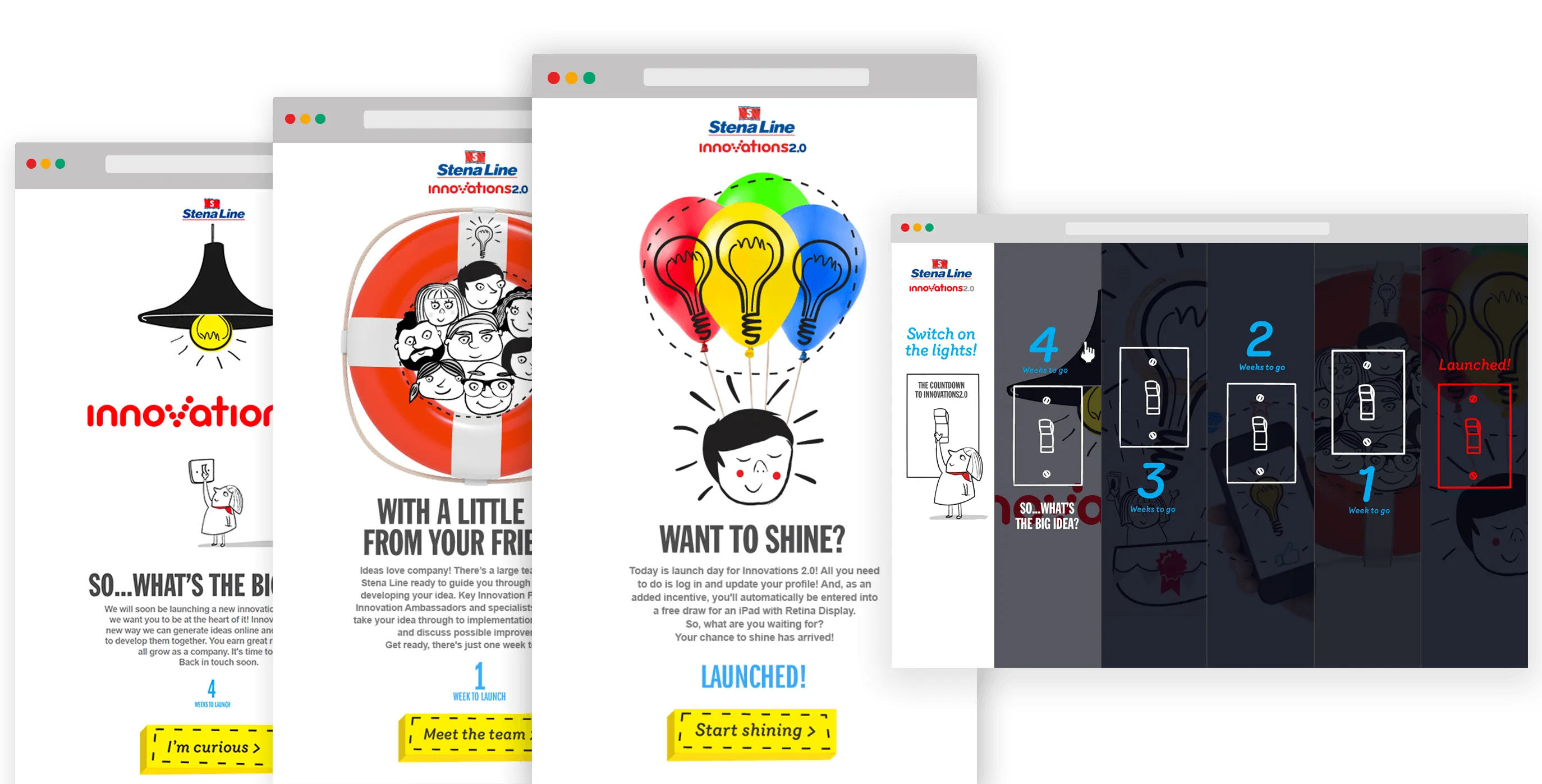 Stena Line Staff Innovations Application Responsive Window 2