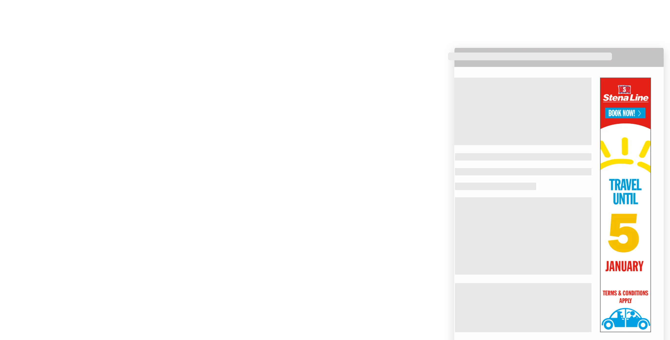 Stena Line Display Ad Responsive Window 2